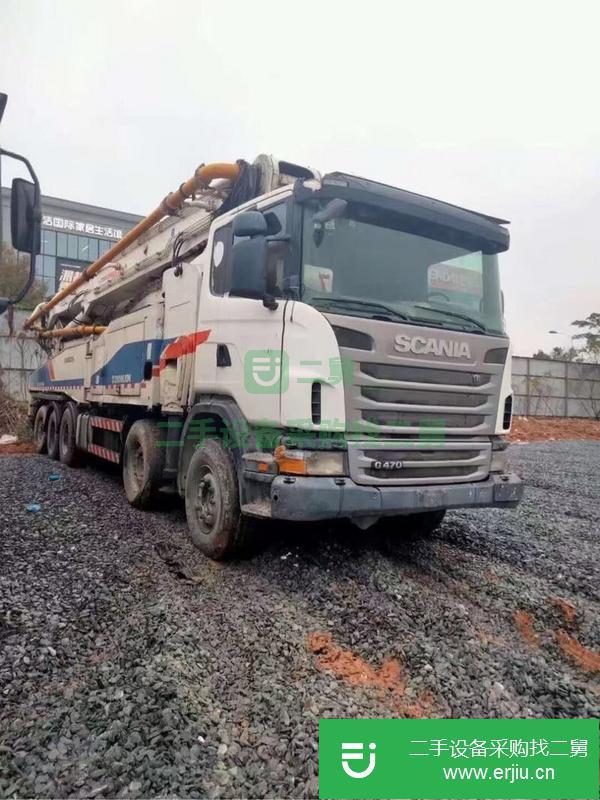 湖南出售二手12年中聯60米泵車