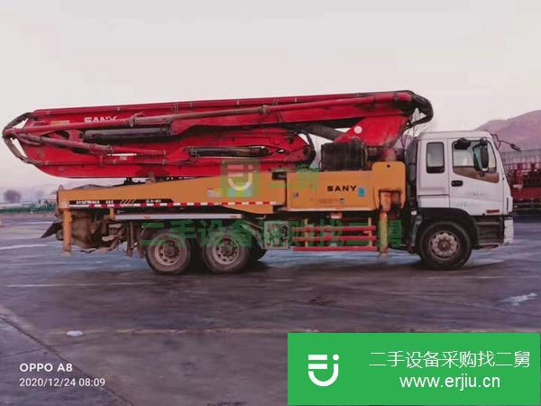 湖南出售二手12年三一46米泵車