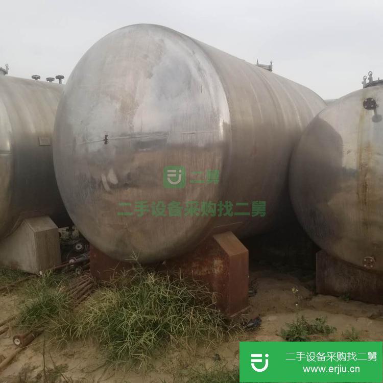 山東出售二手不銹鋼儲罐