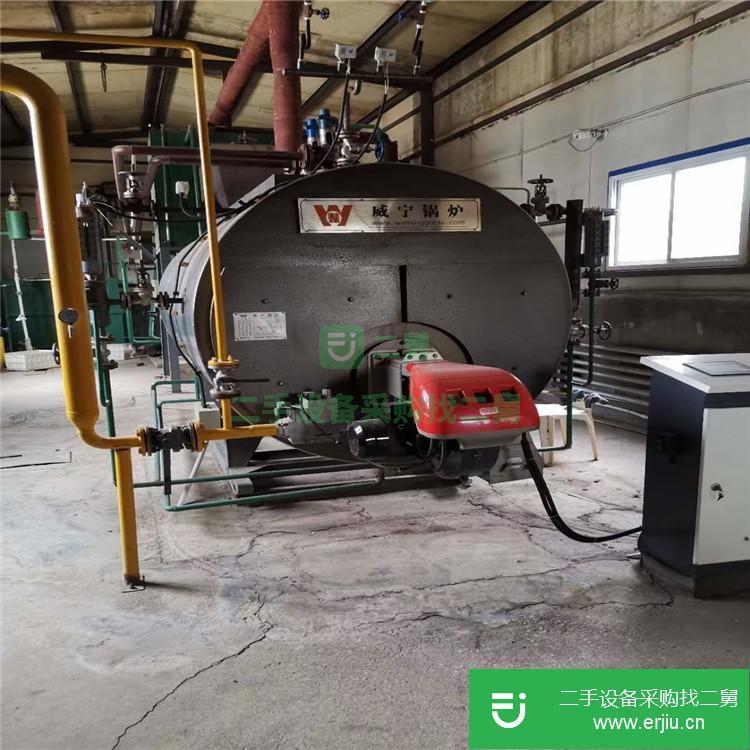 山東出售二手臥式大型燃氣蒸汽鍋爐
