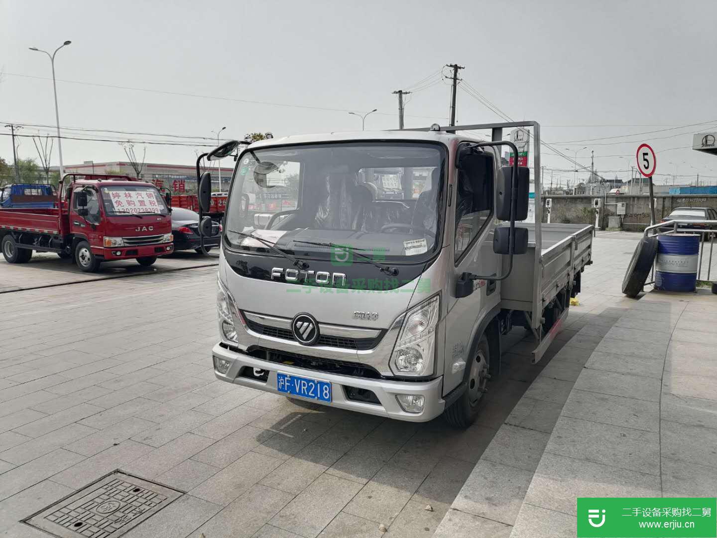 上海出售二手福田奧鈴115馬力國五貨車