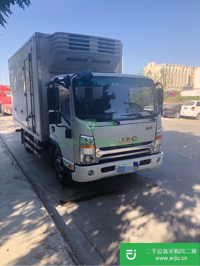 廣東出售二手江淮帥鈴143馬力國四冷藏車