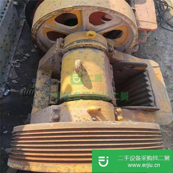 河南出售二手七成新400/600顎式破碎機