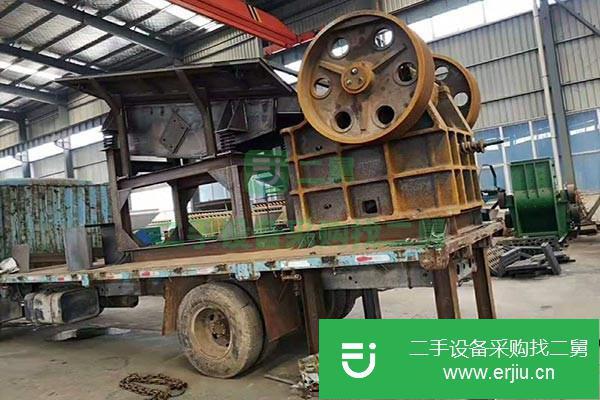 河南出售二手力展600*900型移動顎式破碎機