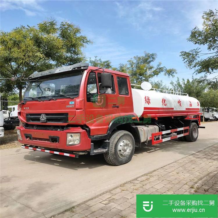 山東出售二手東風工程霧炮8噸灑水車
