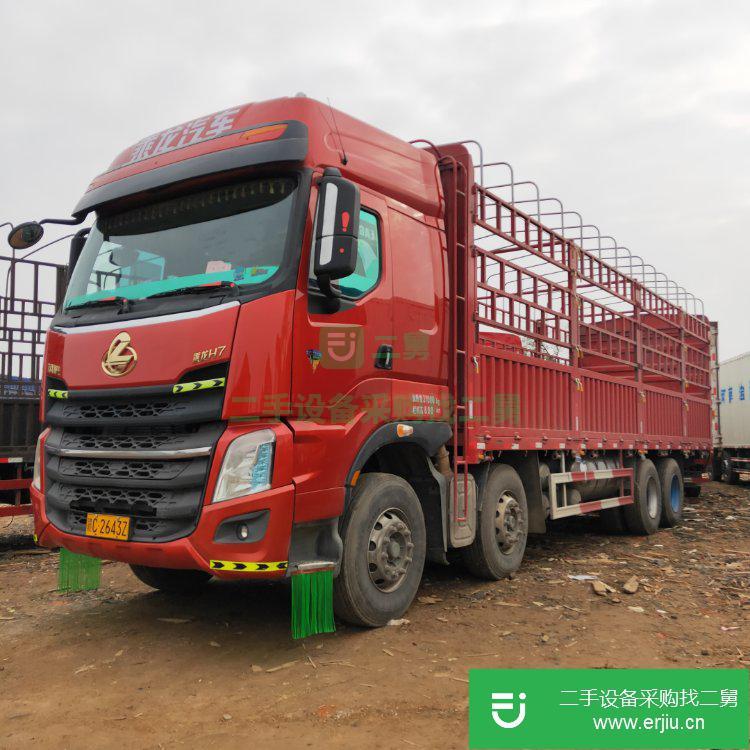 江西出售二手東風(fēng)柳汽420馬力國五高欄載貨車