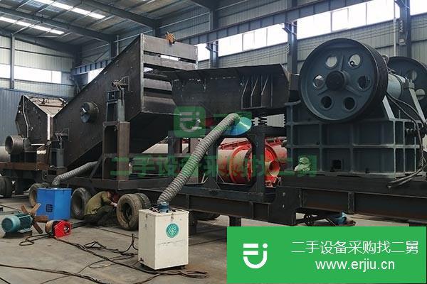 河南出售二手力展600*900型移動顎式破碎機