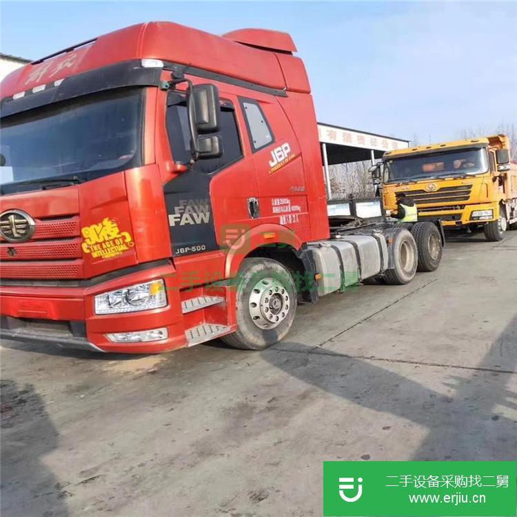 山東出售二手半掛牽引車