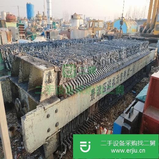 江西出售二手250平方板框壓濾機