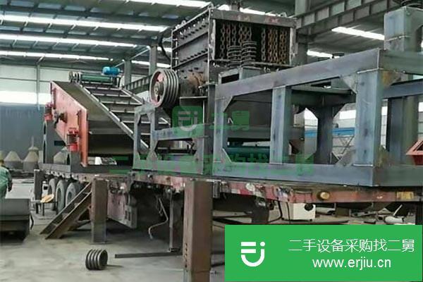 河南出售二手力展600*900型移動顎式破碎機