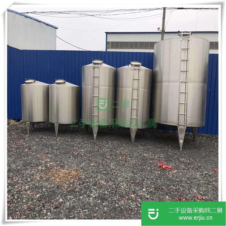 山東出售二手不銹鋼儲罐50立方