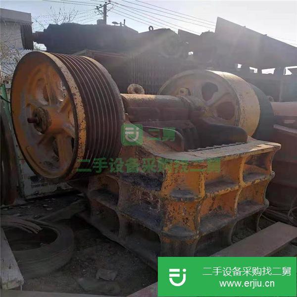 河南出售二手七成新400/600顎式破碎機