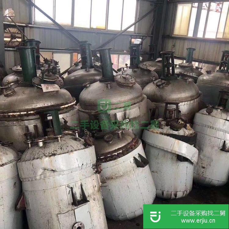 山東出售二手搪瓷反應釜
