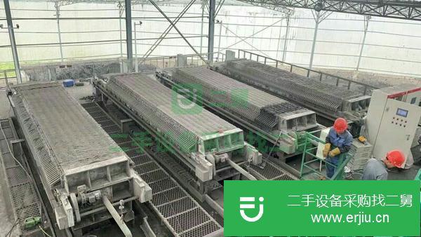 山東出售二手50方板框壓濾機