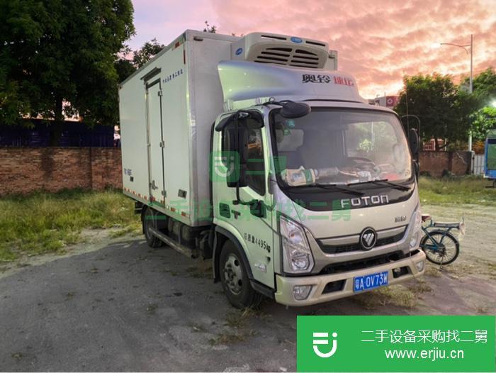 廣東出售二手福田奧鈴131馬力冷藏車
