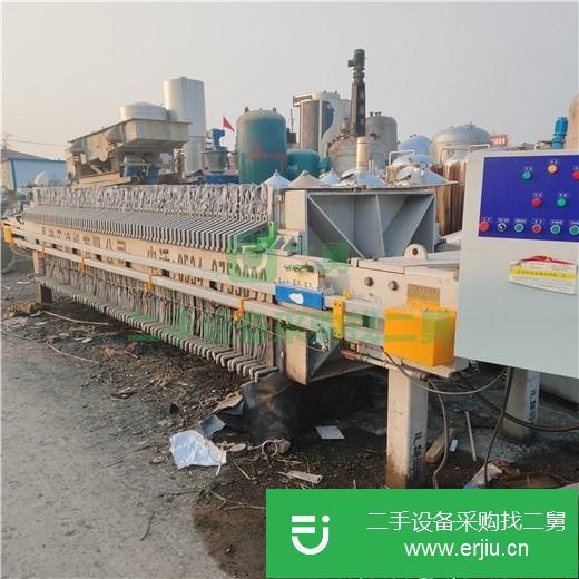 江西出售二手250平方板框壓濾機