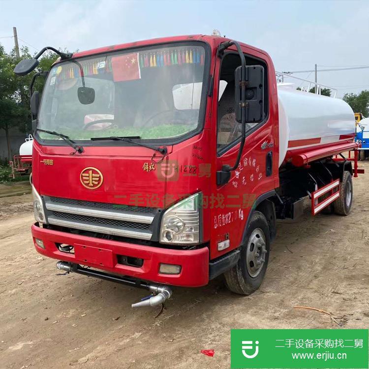山東出售二手8立方灑水車