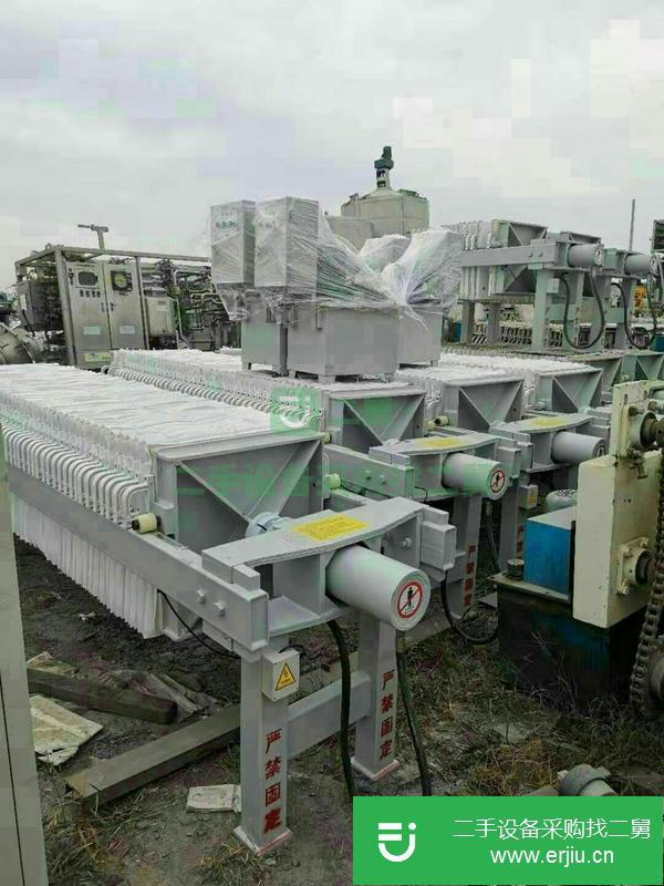浙江出售二手400方高效遠程自動壓濾機