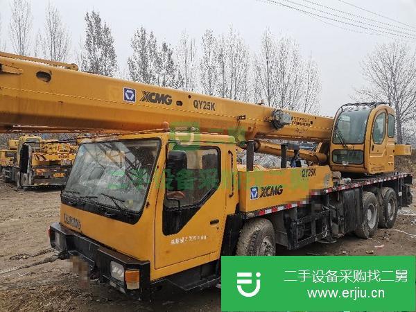 山東出售二手徐工25K吊車無事故車況良好