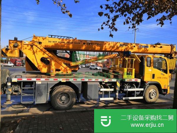 河南出售二手18年徐工XCT8噸吊車
