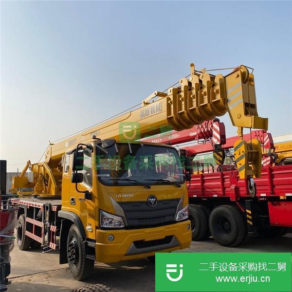 山東出售二手徐工12噸吊車