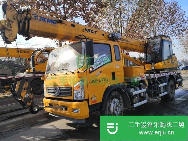 河南出售二手18年徐工XCT8噸吊車