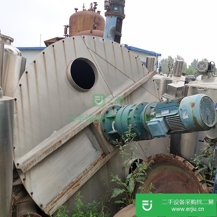 山東出售二手JY-63臥式螺帶混合機(jī)