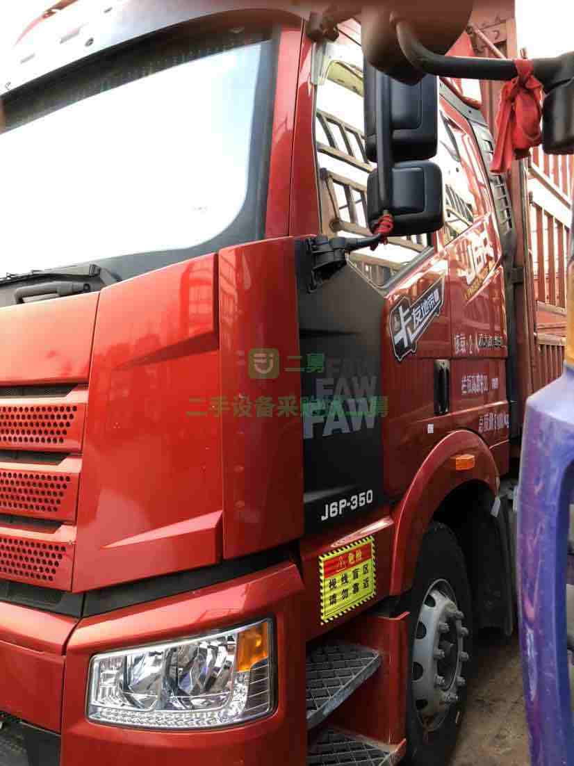 河北出售九成新的解放J6P/9.6米前四后八貨車