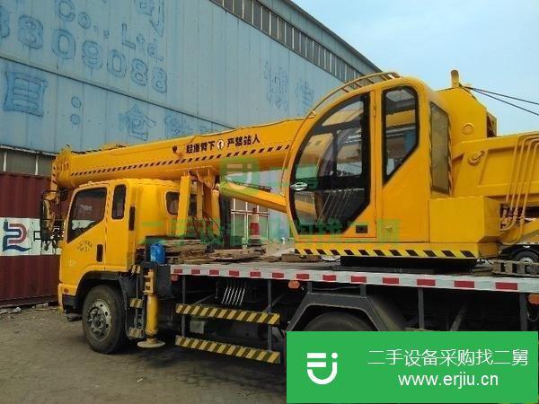 山東出售二手徐工10噸130馬力吊車