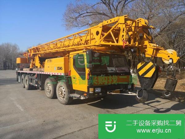 黑龍江出售二手徐工五十噸國二吊車