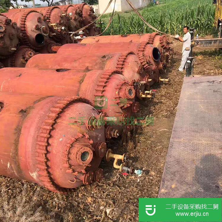 山東出售二手夾套反應釜