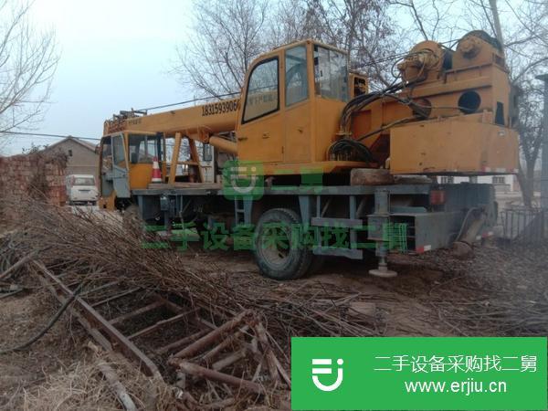 山東出售二手濟寧四通十六噸吊車