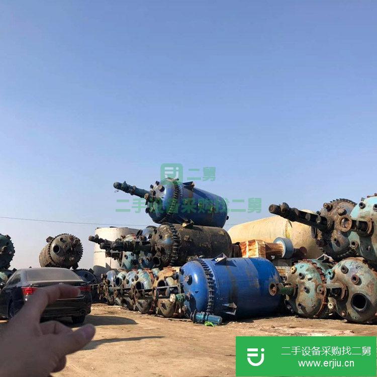 山東出售二手2噸反應釜