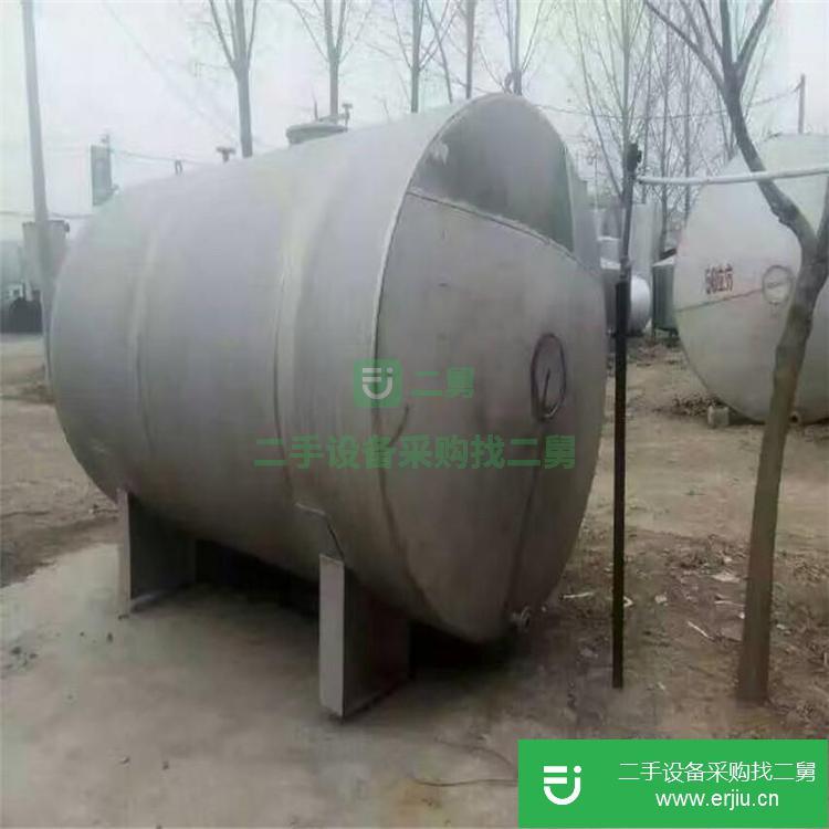 山東出售二手臥式不銹鋼儲罐