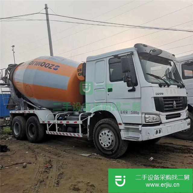 山東出售二手混凝土豪沃12方攪拌車(chē)