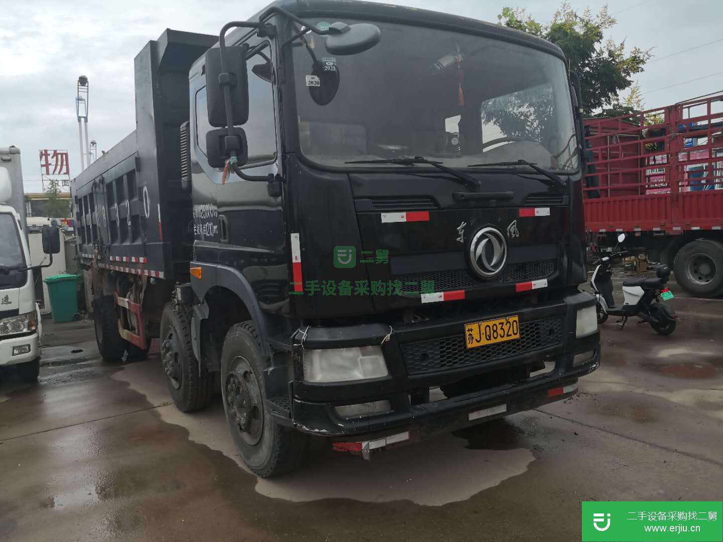 江蘇出售二手東風華神200馬力國四自卸車