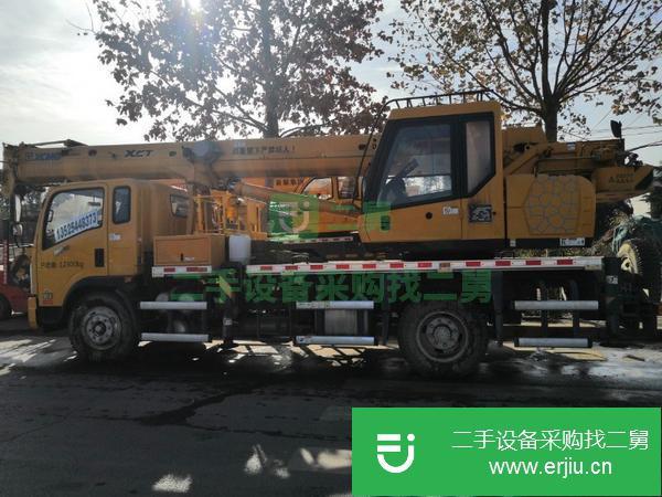 河南出售二手18年徐工XCT8噸吊車