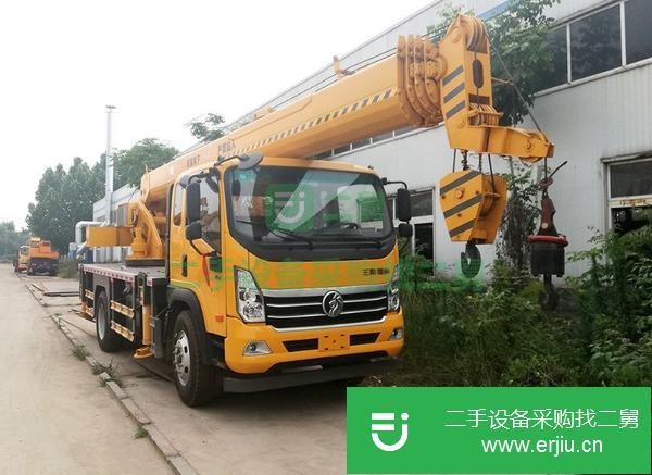山東出售二手徐工10噸130馬力吊車