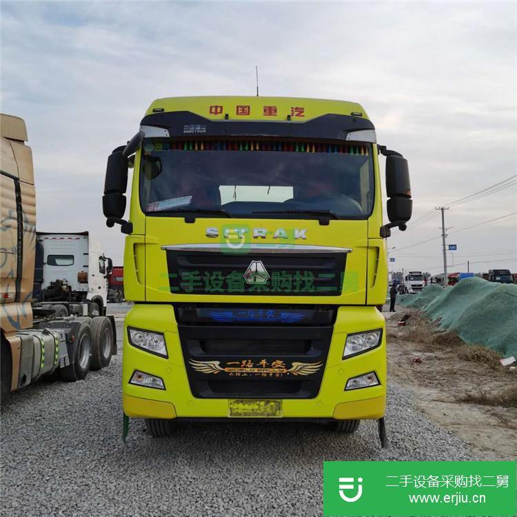 山東出售二手雙橋德龍牽引車
