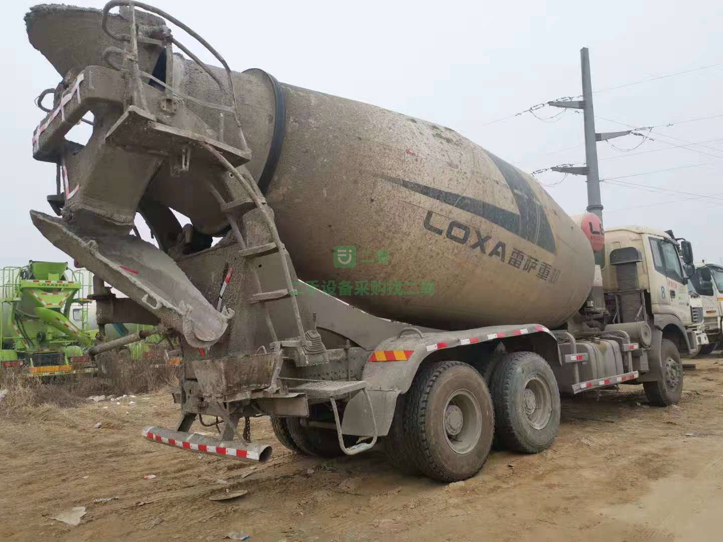 出售一臺14年國四歐曼攪拌車，濰柴發動機