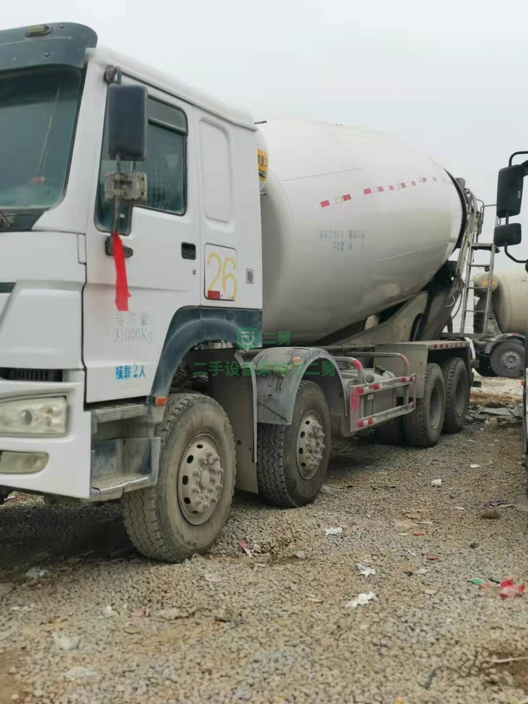 出售一臺16年國五，豪沃唐鴻攪拌車，重汽發動機