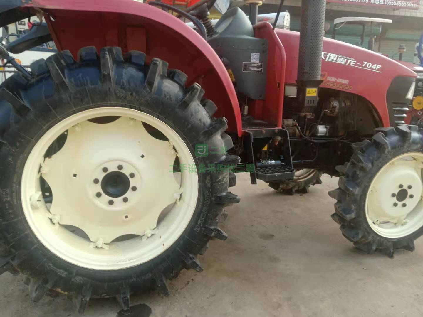 出售一臺2018年沃得奧龍704F拖拉機，國家補貼款