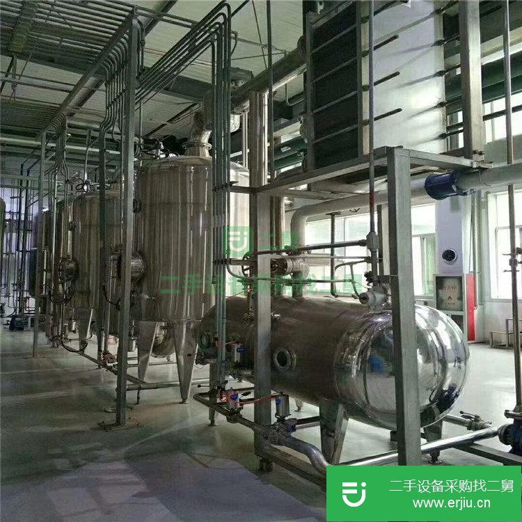 山東出售二手單效多效濃縮蒸發器