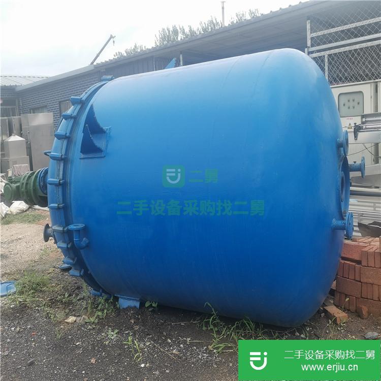 山東出售二手5噸碳鋼反應釜
