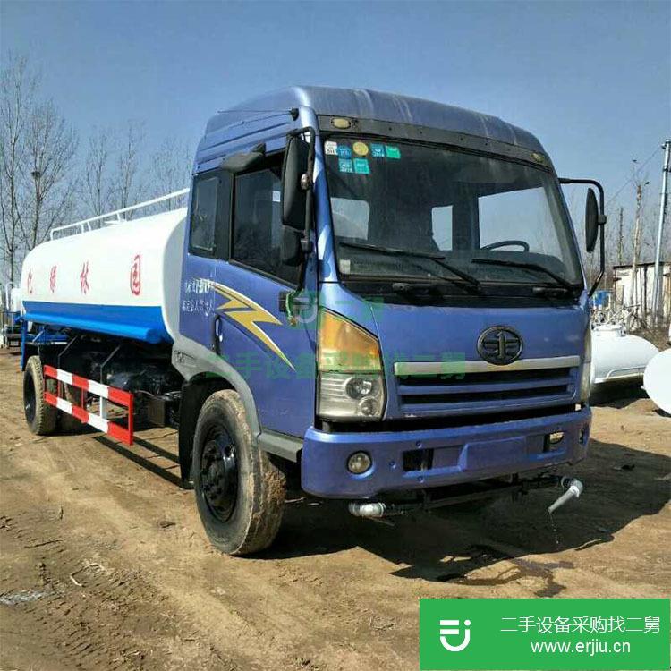 山東出售二手降塵霧炮灑水車10噸