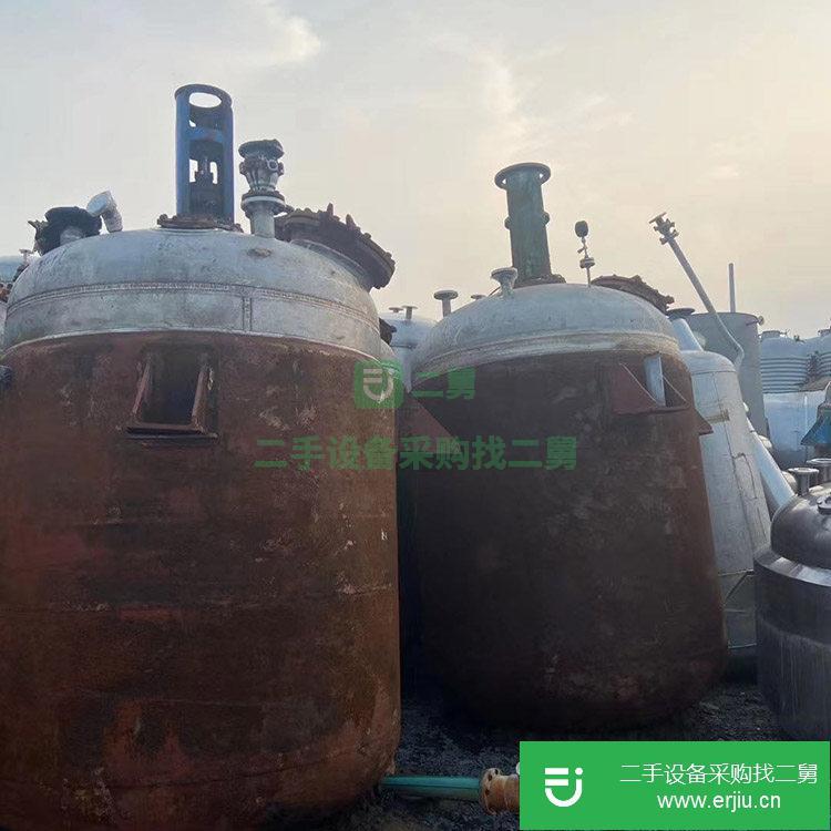 山東出售二手搪瓷反應釜
