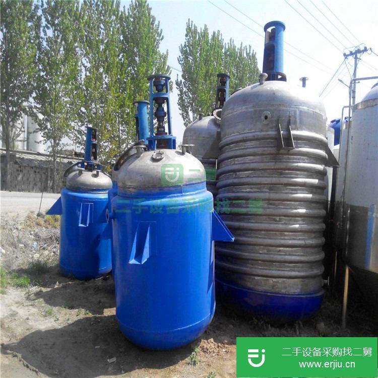 山東出售二手10噸不銹鋼反應釜