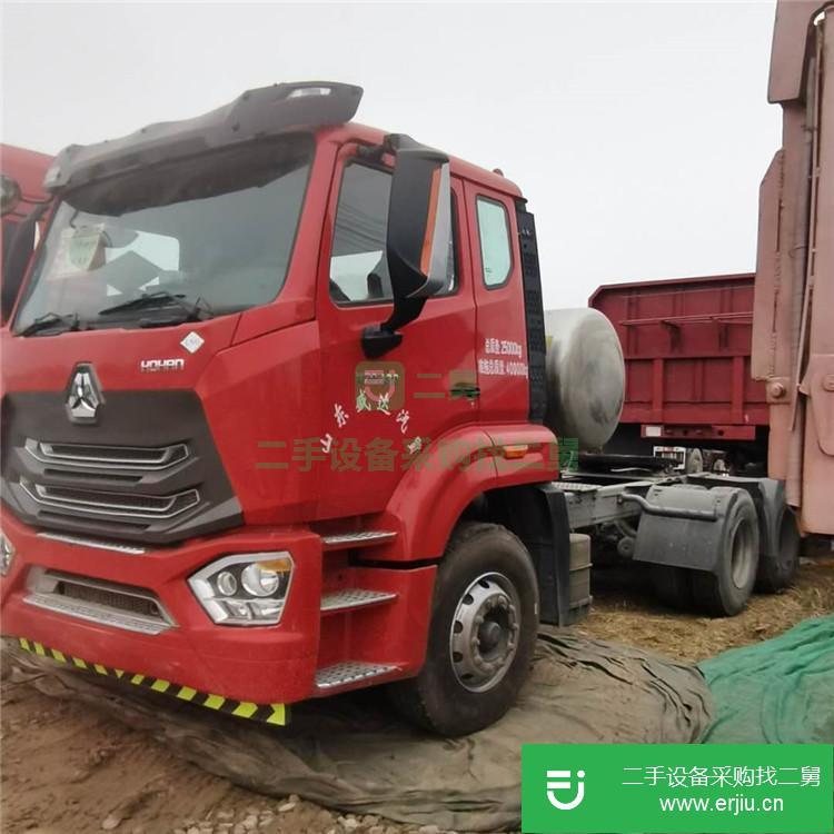 山東出售二手雙橋德龍牽引車