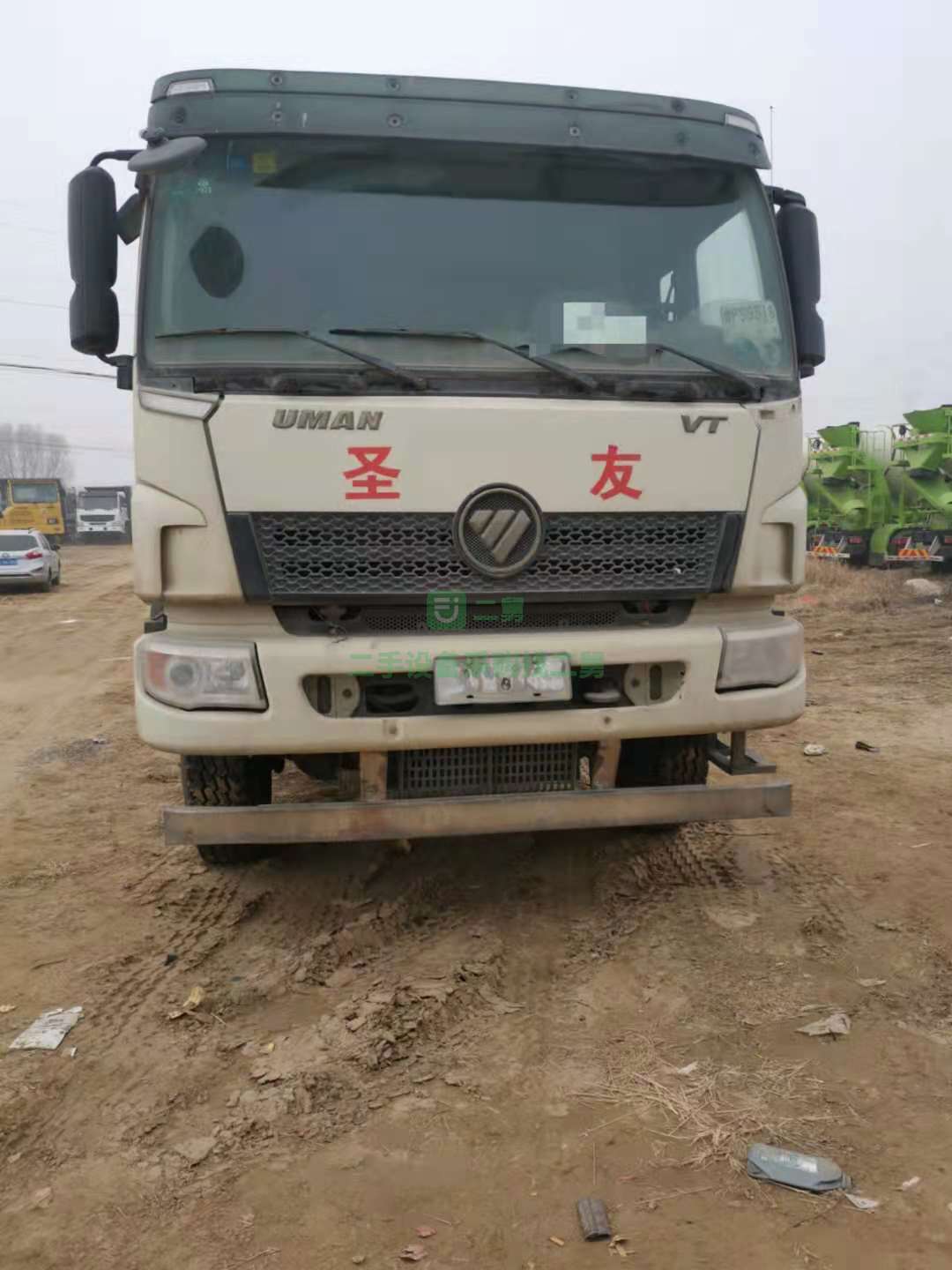 出售一臺14年國四歐曼攪拌車，濰柴發動機