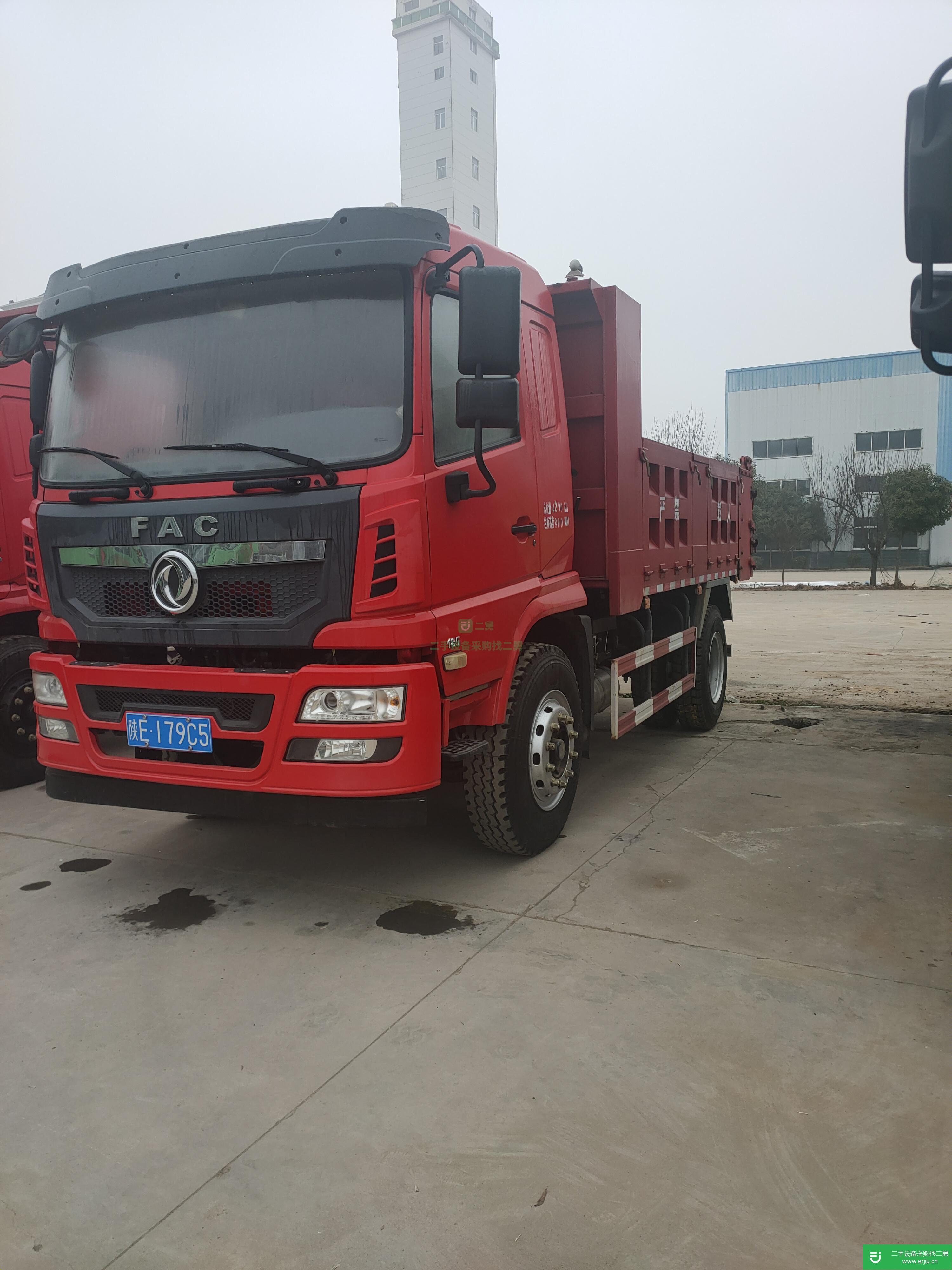 江蘇出售二手東風股份185馬力國五自卸車